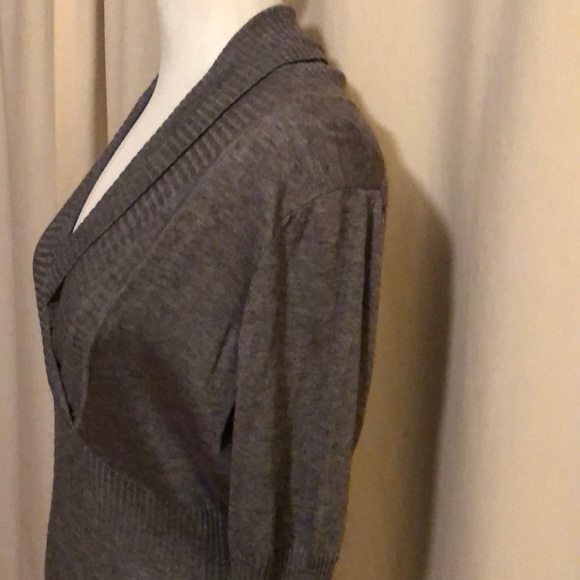 Athleta-Wool&Tencel Dress-Like New-Sz Sm-Gray - Picture 5 of 9